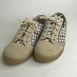 Born Tamara Cream Women’s Size 9M Casual Sneaker